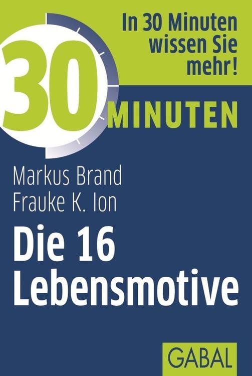 Produktbild: 30 Minuten Die 16 Lebensmotive