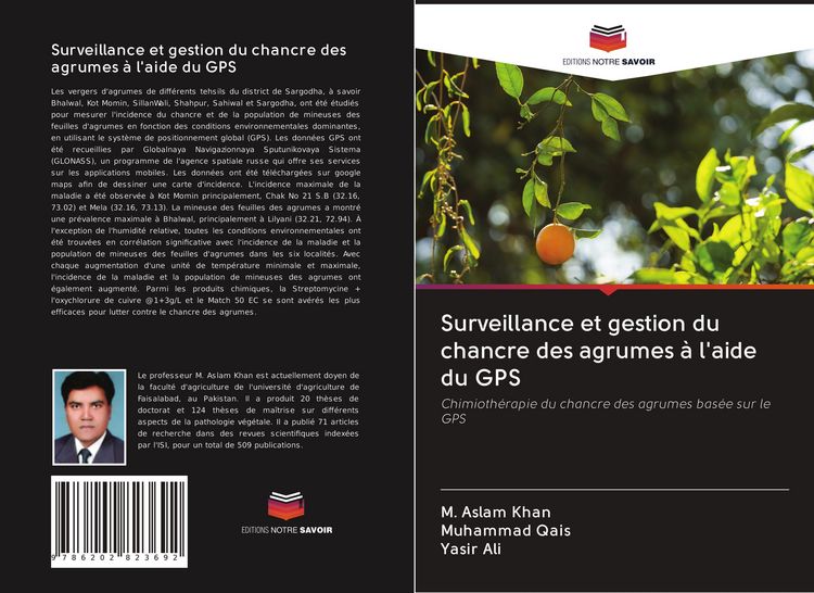 Produktbild: Surveillance et gestion du chancre des agrumes &agrave; l'aide du GPS