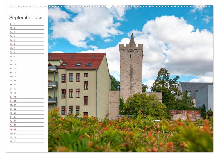 Produktbild: Stadtansichten Aschersleben (hochwertiger Premium Wandkalender 2026 DIN A2 quer), Kunstdruck in Hochglanz