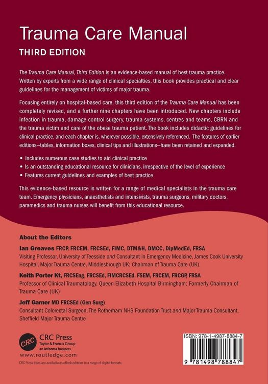 Produktbild: Trauma Care Manual