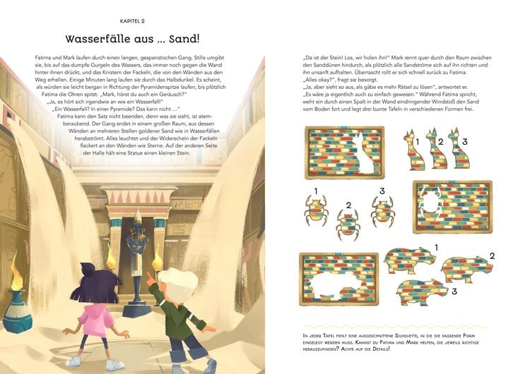 Produktbild: Escape! Das Abenteuer-Game-Buch: Der Fluch des Pharao
