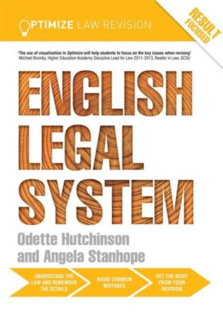 Produktbild: Stanhope, A: Optimize English Legal System
