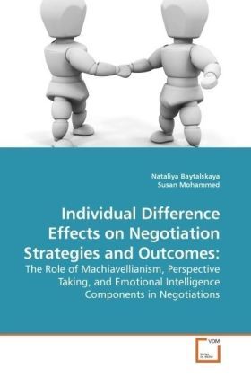 Produktbild: Baytalskaya, N: Individual Difference Effects on Negotiation
