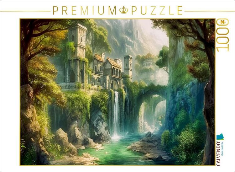 Produktbild: CALVENDO Puzzle Ein Motiv aus dem Kalender Im Reich der Elben | 1000 Teile Lege-Gr&ouml;&szlig;e 64x48cm Foto-Puzzle f&uuml;r gl&uuml;ckliche Stunden