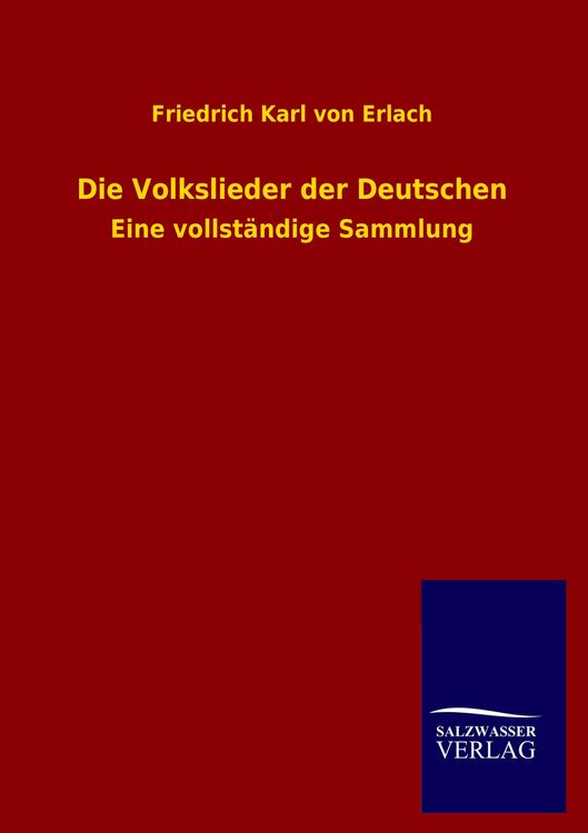 Produktbild: Die Volkslieder der Deutschen
