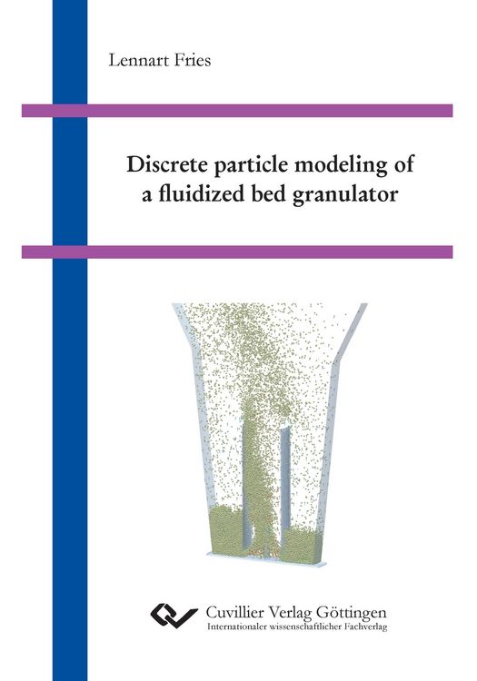 Produktbild: Discrete particle modeling of a fluidized bed granulator