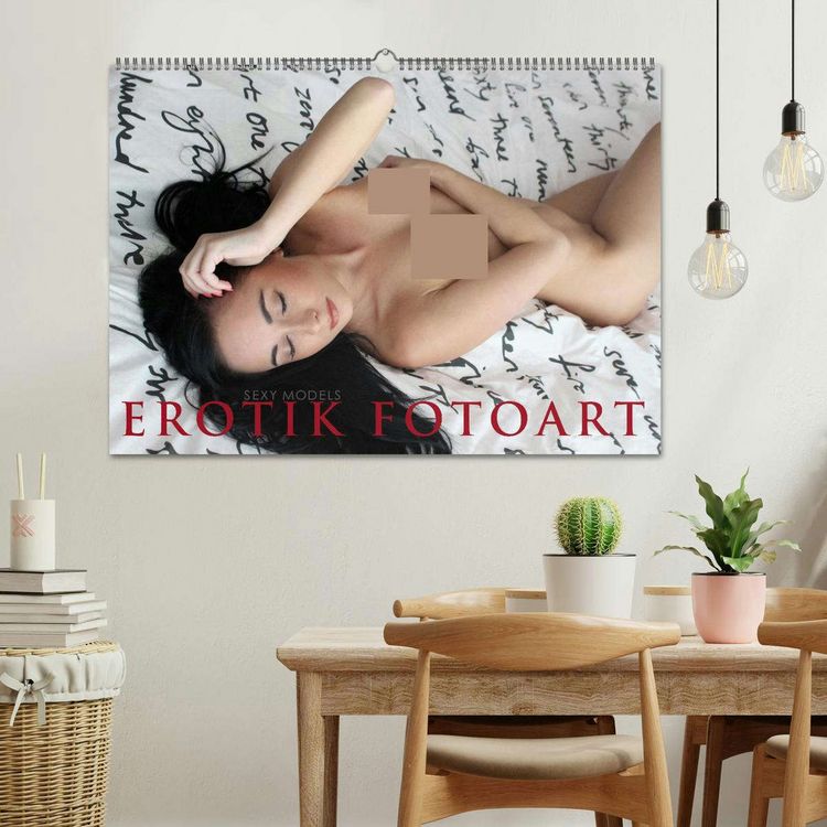 Produktbild: Erotik Fotoart Sexy Models (Wandkalender 2026 DIN A2 quer), CALVENDO Monatskalender