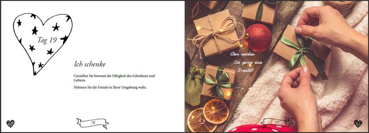 Produktbild: Mein Achtsamkeit Adventskalender - Für mich und Menschen, die ich gerne mag