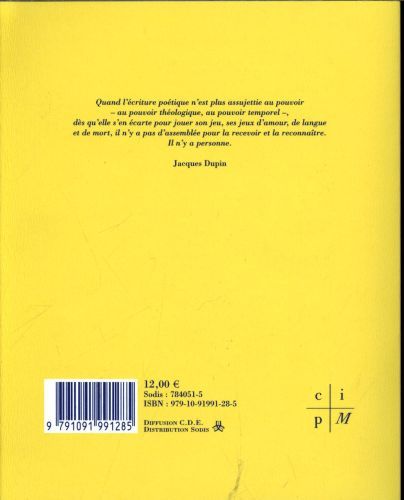 Produktbild: CCP (Cahier critique de po&eacute;sie): No 32