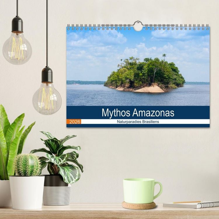 Produktbild: Mythos Amazonas - Naturparadies Brasiliens (Wandkalender 2026 DIN A4 quer), CALVENDO Monatskalender