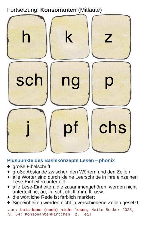 Produktbild: Luis kann (noch) nicht lesen