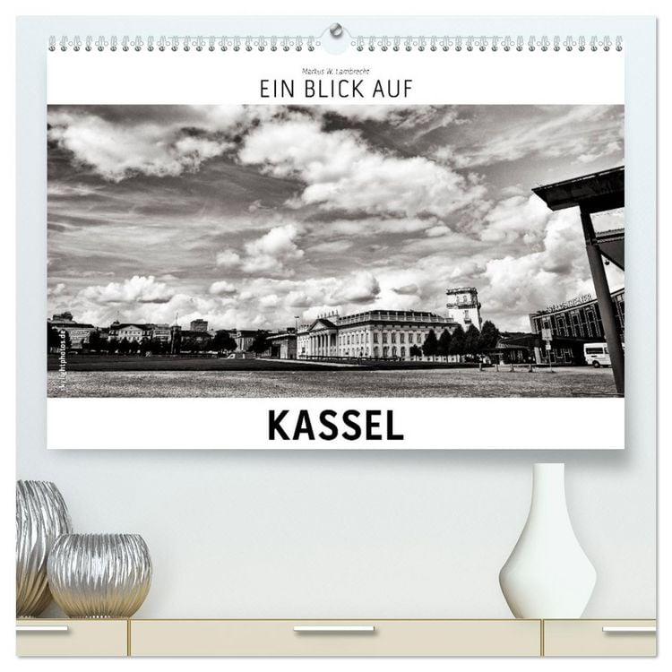 Produktbild: Ein Blick auf Kassel (hochwertiger Premium Wandkalender 2026 DIN A2 quer), Kunstdruck in Hochglanz