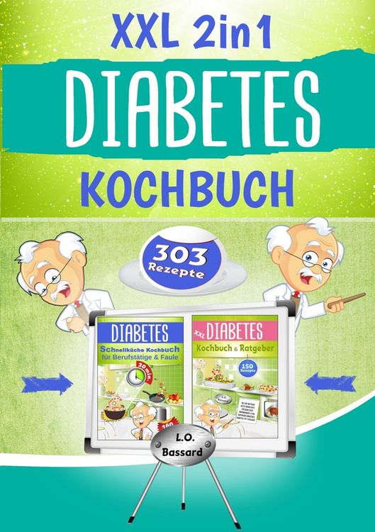 Produktbild: XXL 2in1 Diabetes Kochbuch