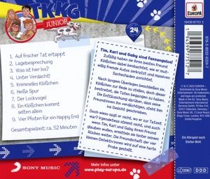 Produktbild: TKKG Junior 24: Das doppelte Kl&ouml;&szlig;chen