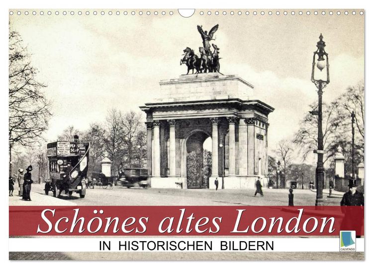 Produktbild: Sch&ouml;nes altes London in historischen Bildern (Wandkalender 2026 DIN A3 quer), CALVENDO Monatskalender