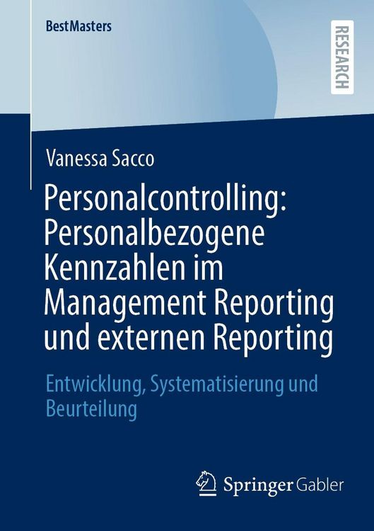 Produktbild: Personalcontrolling: Personalbezogene Kennzahlen im Management Reporting und externen Reporting