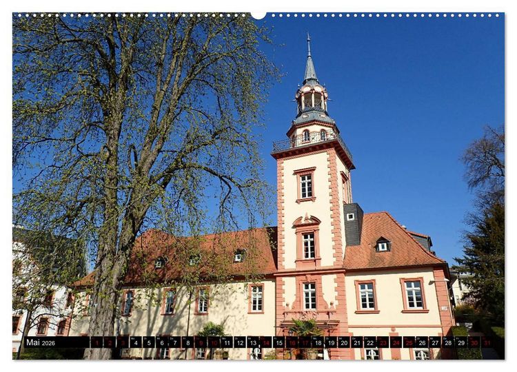 Produktbild: Sehenswertes Bensheim an der Bergstra&szlig;e (hochwertiger Premium Wandkalender 2026 DIN A2 quer), Kunstdruck in Hochglanz