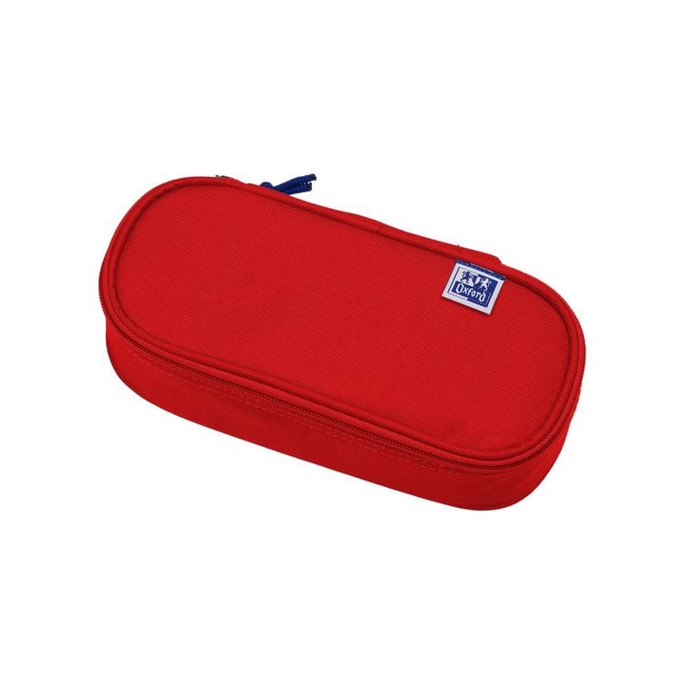 Produktbild: Oxford Federmäppchen oval rot 23x11x6cm
