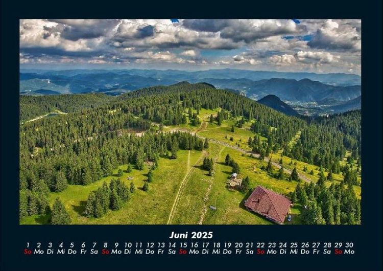 Produktbild: Landschaftskalender 2025 Fotokalender DIN A4