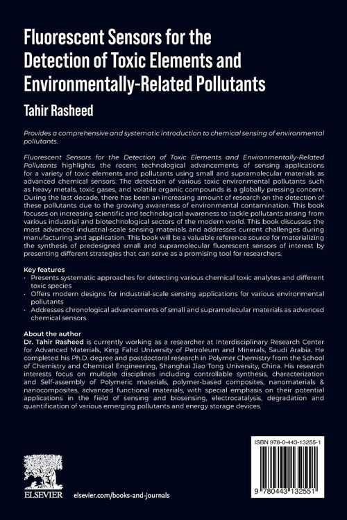 Produktbild: Fluorescent Sensors for the Detection of Toxic Elements and Environmentally-Related Pollutants