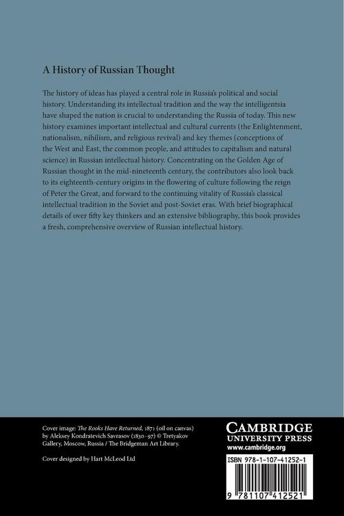 Produktbild: A History of Russian Thought