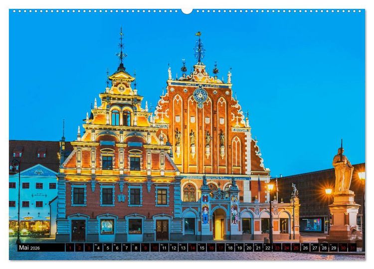 Produktbild: Entdeckungen im Baltikum (hochwertiger Premium Wandkalender 2026 DIN A2 quer), Kunstdruck in Hochglanz