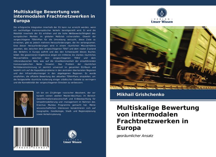 Produktbild: Multiskalige Bewertung von intermodalen Frachtnetzwerken in Europa