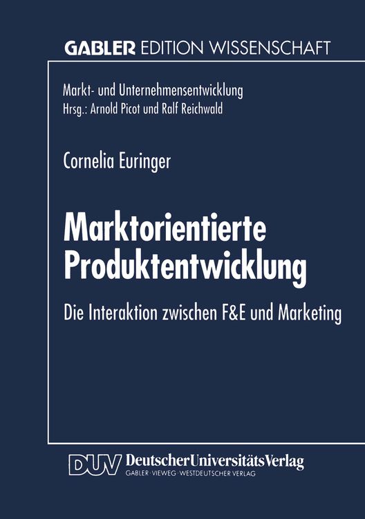 Produktbild: Marktorientierte Produktentwicklung