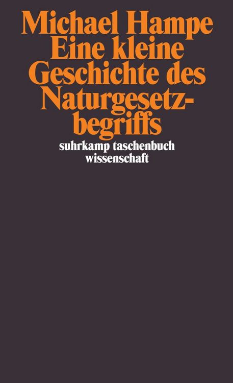 Produktbild: Eine kleine Geschichte des Naturgesetzbegriffs