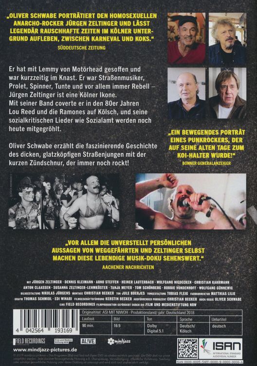 Produktbild: Asi Mit Niwoh - Die J&uuml;rgen Zeltinger Geschichte