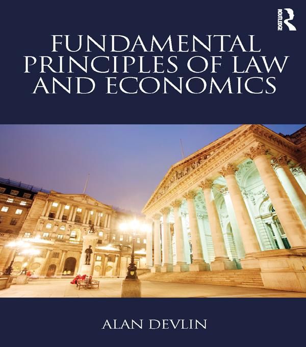 Produktbild: Fundamental Principles of Law and Economics