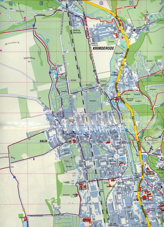 Produktbild: Nordhausen 1:12 500