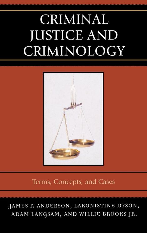 Produktbild: Anderson, J: Criminal Justice and Criminology