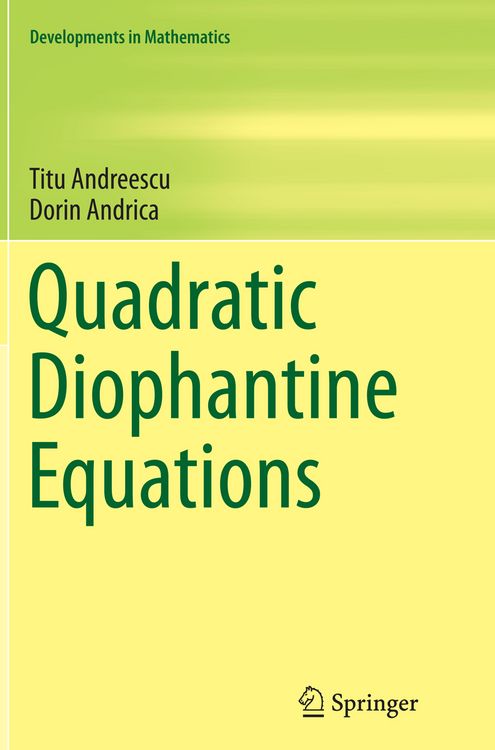 Produktbild: Quadratic Diophantine Equations