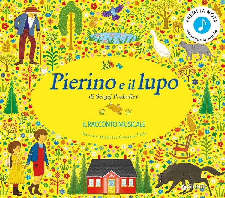 Produktbild: Pierino e il lupo di Sergej Prokofiev. Il racconto musicale