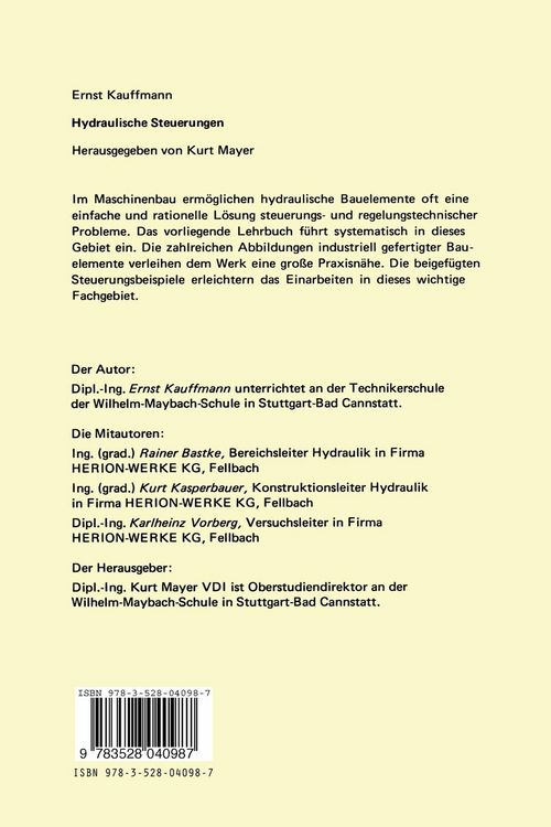 Produktbild: Hydraulische Steuerungen