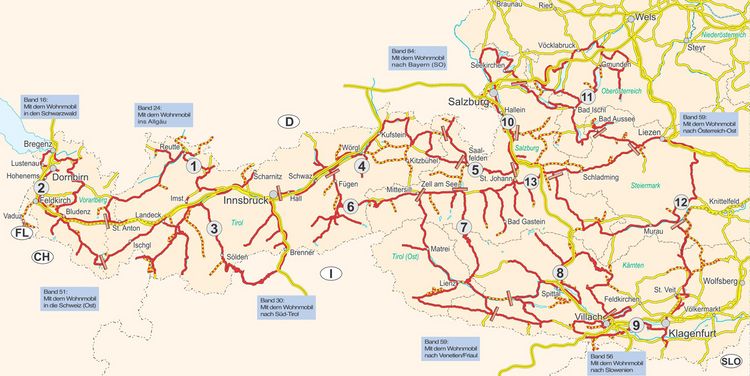 Produktbild: Mit dem Wohnmobil nach &Ouml;sterreich Teil 2: Der Westen