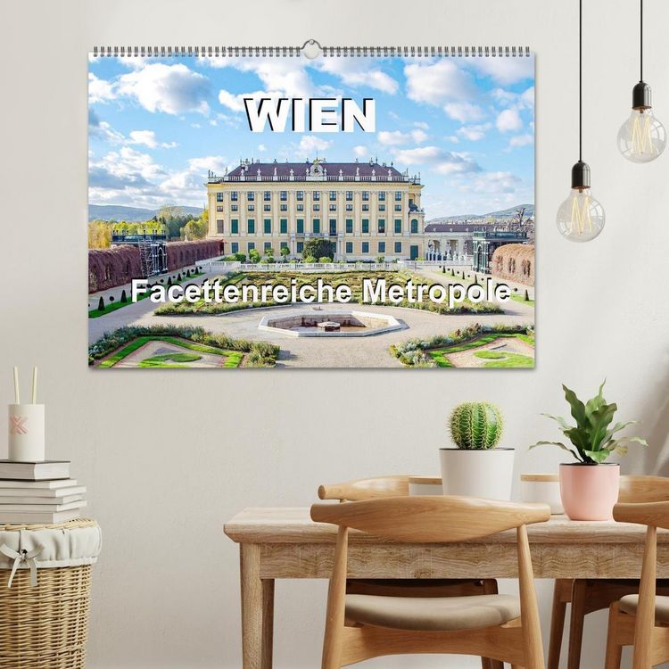 Produktbild: Wien Facettenreiche Metropole (Wandkalender 2027 DIN A2 quer), CALVENDO Monatskalender