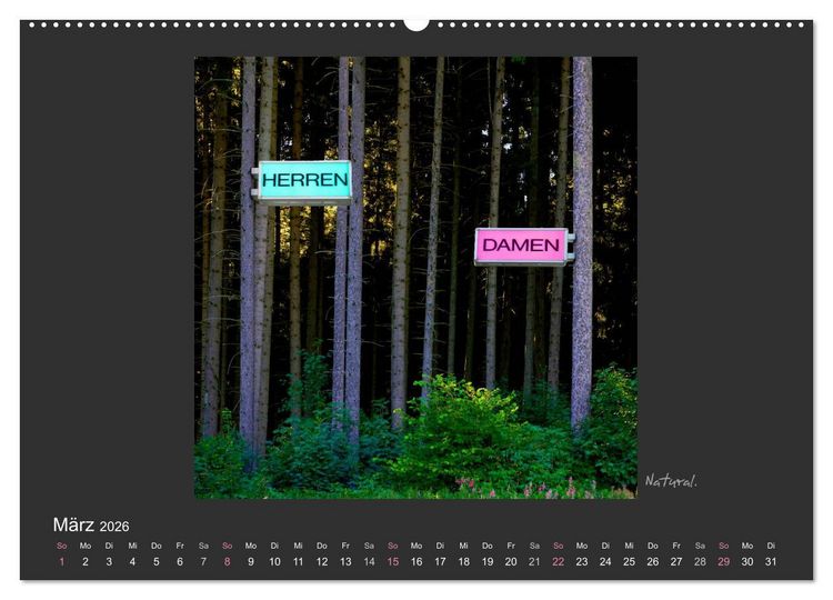 Produktbild: Schwarzwald. Anders. (Wandkalender 2026 DIN A2 quer), CALVENDO Monatskalender