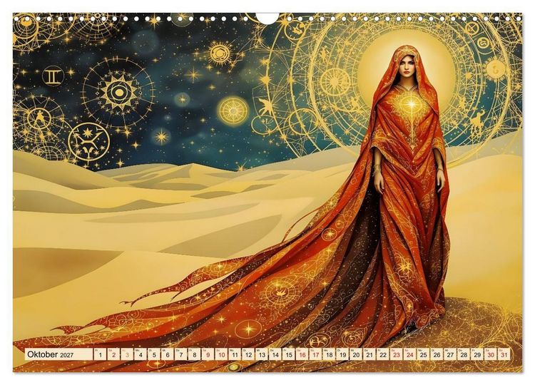 Produktbild: W&uuml;stenmagie (Wandkalender 2027 DIN A3 quer), CALVENDO Monatskalender