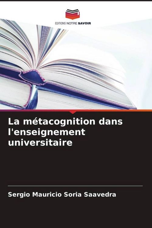 Produktbild: La m&eacute;tacognition dans l'enseignement universitaire
