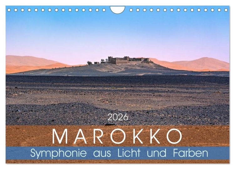 Produktbild: Marokko &ndash; Symphonie aus Licht und Farben (Wandkalender 2026 DIN A4 quer), CALVENDO Monatskalender