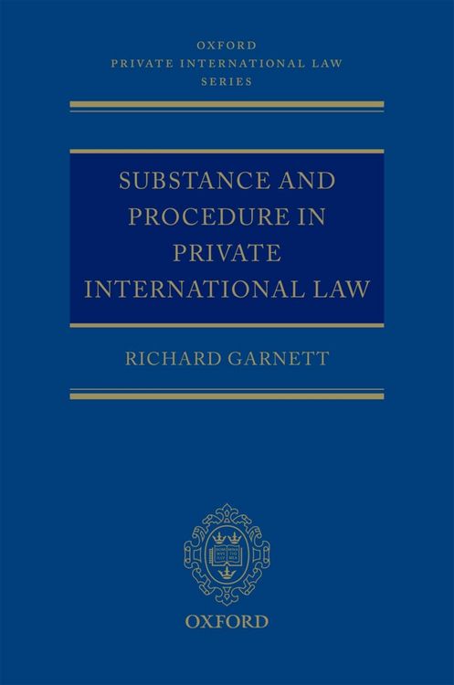 Produktbild: Substance and Procedure in Private International Law