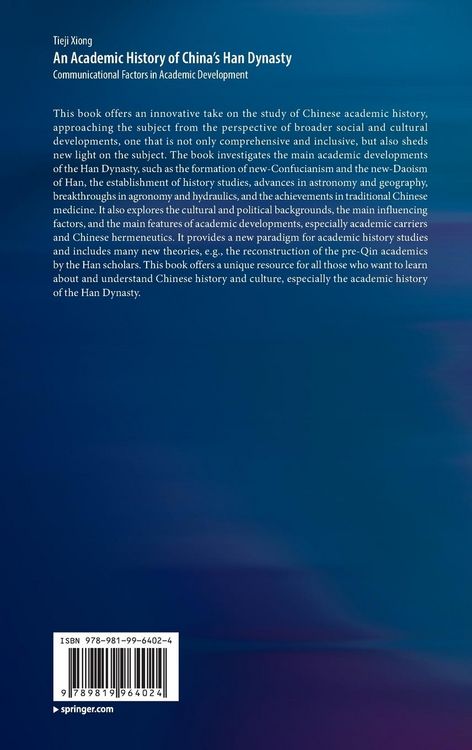Produktbild: An Academic History of China's Han Dynasty