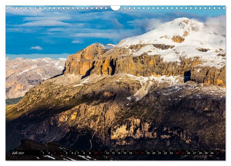 Produktbild: Sellagruppe. Dolomiten (Wandkalender 2027 DIN A3 quer), CALVENDO Monatskalender