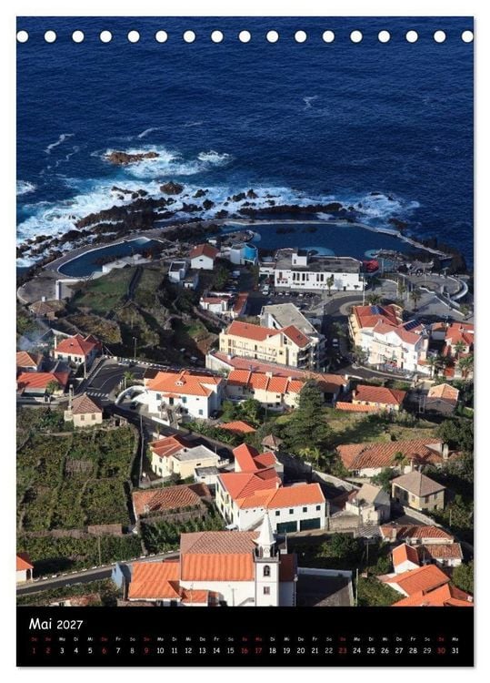 Produktbild: MADEIRA (Tischkalender 2027 DIN A5 hoch), CALVENDO Monatskalender
