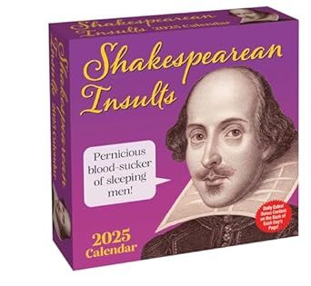 Produktbild: Andrews Mcmeel Publishing: Shakespearean Insults 2025 Day-To