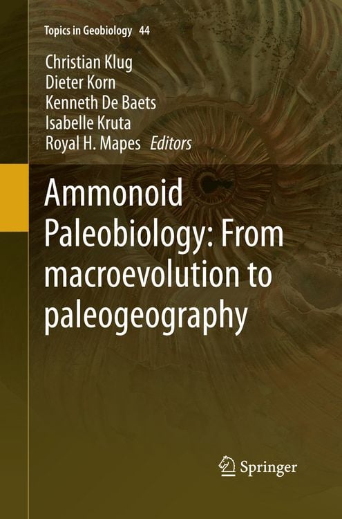 Produktbild: Ammonoid Paleobiology: From macroevolution to paleogeography