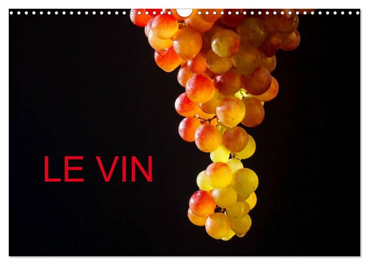 Produktbild: LE VIN (Calendrier mural 2026 DIN A3 vertical), CALVENDO calendrier mensuel
