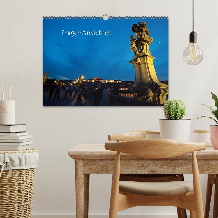 Produktbild: Prager Ansichten (Wandkalender 2026 DIN A3 quer), CALVENDO Monatskalender
